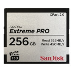 SANDISK 256GB EXTREME PRO CFAST 2.0 MEMORY CARD (525MB/SEC)