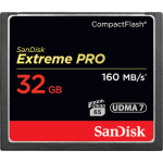 SANDISK EXTREME PRO 32GB COMPACT FLASH 160MB/S