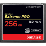 SANDISK EXTREME PRO 256GB COMPACT FLASH 160MB/S