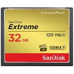 SANDISK EXTREME 32GB COMPACT FLASH CARD 120MB/SEC