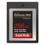 SANDISK CF EXPRESS EXTREME PRO 256GB (1700MB/s Read, 1200MB/s Write)