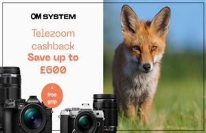 SAVE UP TO £600 CASH BACK + FREE HLD-10 WITH OM-1 MKII