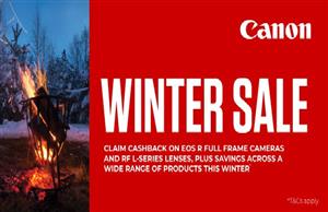CANON WINTER CASHBACK - CLICK HERE TO CLAIM