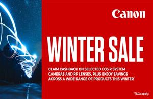 CANON WINTER CASHBACK - CLICK HERE TO CLAIM