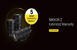 NIKKOR Z LENS EXTENDED WARRANTY - CLICK HERE TO REGISTER