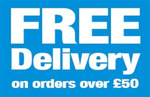 FREE DELIVERY ON ORDERS OVER £50