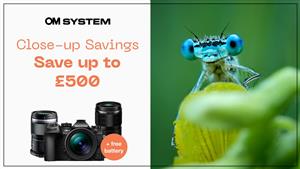OM SYSTEM INSTANT SAVE & FREE BLX-1 BATTERY PROMOTION